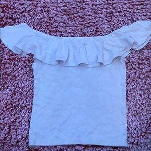 Off the shoulder shirt